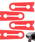 Set Of Four Silicone Auto Door Dampers Knock Out Heavy Slam Noise And Vibes With Grippy Hold For Trucks Suvs Vans And Rv Vehicles