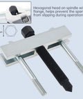 Beefy Heavy Duty Bearing Splitter And Five Inch Gear Pulley Puller Set, hexagonal flange design detail for stability and precision
