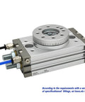 Double Acting Pneumatic Rotary Cylinder Air Table Actuator For Precise Rotation And Lifting, MSQB MSQA Series