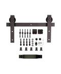 DIY Knotty Pine Double Sliding Barn Door With Hardware Kit For 48 By 84 Inch, 60 By 84 Inch, 72 By 84 Inch Or 84 By 84 Inch Openings, Unfinished