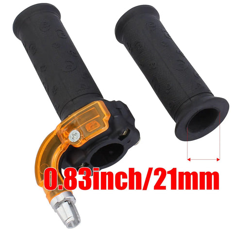 Throttle Twist Grip Universal Fit For 47Cc 49Cc 50Cc 90Cc 110Cc 125Cc To 140Cc 2 Stroke And 4 Stroke Engines On Motorcycle Atv Scooter Go Kart Buggy Moped Chopper Pit Bike Dirt Bike Mini Bike Racing Bike Trail Bike And More Ready To Roll