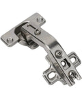 135 Degree Rotating Concealed Hinge For Cabinets And Doors, close-up view of stainless steel hinge hardware