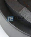 Close-up of tool in 3-1/2 Inch Conduit Punch And Die Kit For Hydraulic Knockout Driver With 3/4-16 Thread, 13 Ton Punching Force