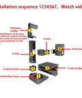 Assembly guide for Mini 3D Printer for Beginners, Fully Assembled Desktop Printing Machine With High Precision 0.05mm Layer Resolution
