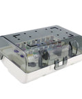 Pro Grade Prosthetic Torque Wrench And All In One Multi Driver Tool Kit for implant components in black and silver case