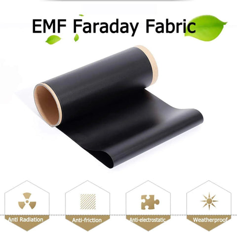 EMF Shielding Fabric 7 Meter Roll For Home Office And DIY Projects Blocks 99 Percent Of WiFi Bluetooth And Cellular RF Signals