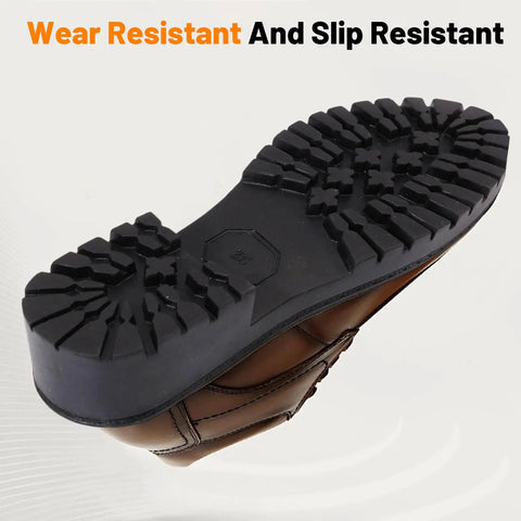 Women Leather Shoes Replacement Rubber Soles Full Out Non Skid Wear Resistant 1 Pair Black Outsole for Dress Shoes with Raised Grain Pattern
