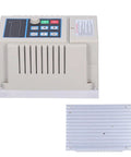 750W 110V Single Phase To 3 Phase VFD Inverter Frequency Converter With 50 to 60Hz Output, front and back view
