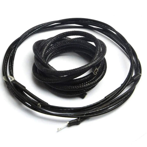 Coiled wires from Universal Fit 4 Spark Electronic Push Button Igniter Kit For Most Grills Black Built Tough Heat Resistant Ignition Module