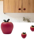 Fall Decor Harvest Apple Drawer Pulls Set Of 6 Hand Painted Resin Cabinet Knobs on kitchen cabinets