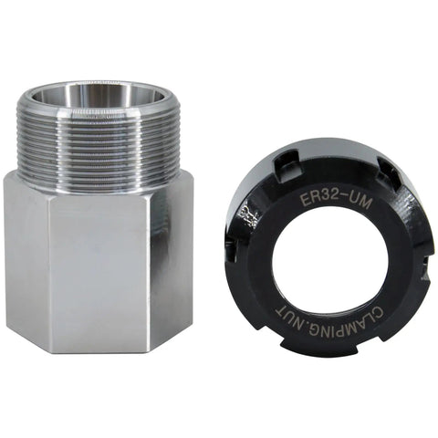 ER32 Collet Chuck Block Set Of 2 For Square Hex And Parallel Workholding On CNC Lathes Engraving And Cutting Machines