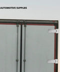 Beefy Heavy Duty Galvanized Iron Truck Door Hinge For Carriage And RV Doors, Silver Folding Hardware With 8.5mm Hole Diameter on trailer door