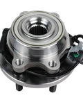 Front Wheel Bearing And Hub Assembly For 4WD Nissan Frontier 2005-2018, Pathfinder 2005-2012, Xterra 2005-2015, And Suzuki Equator 2009-2012, 6 Lug With ABS, Front Left And Front Right