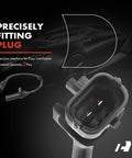 Engine Crankshaft Position Sensor Replacement For Hyundai Kia Dodge with 2-pin connector, precision fit plug