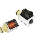 4L60E Shift Solenoid Valve A And B With Transmission Filter Gasket Kit For 1998 Up GM Trucks And SUVs Replaces OEM 10478112 10478120 10478131 24230298 24208465 24208576 24208813 Dope Upgrade, two solenoids