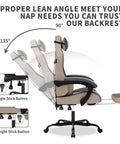 Gaming Chair With Massage And Footrest Ergonomic PC Gaming Chair With Headrest And Lumbar Support High Back Design 300 Lb