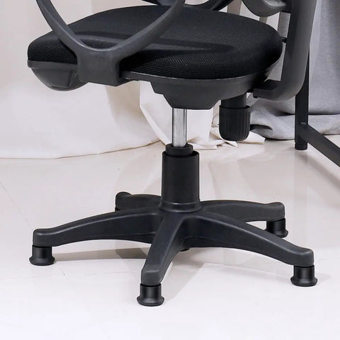 Office chair with Six Pack Heavy Duty Desk Chair Wheels And Furniture Glides For Carpeted Floors Durable Iron And PP Construction