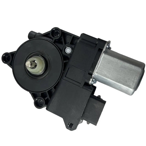 Front Left Driver Door Power Window Motor For Hyundai Tucson 2016 2017 2018 2019 2020 2021 82450D3010 Direct Replacement Durable ABS Plastic Easy Install on white background