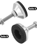 Adjustable Feet Levelers 2.36 Inch Base With M12 Thread Beefy Built Bracket 5280Lb For Cabinet Table Workbench Machine