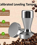 Ultimate 4 In 1 Espresso Accessories Kit For 51mm Portafilters With WDT Tool, Espresso Tamper, Puck Screen And Magnetic Dosing Ring