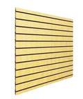 24 By 36 Inch Maple Slatwall Panel for Home Garage and Retail Display Flexible Wall Organizer with Slatwall Accessories Like Hooks Shelves Brackets
