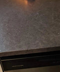 Grey Soapstone Kitchen Countertop Backsplash Peel And Stick Vinyl Wrap 36 By 180 Inches Waterproof Self Adhesive Contact Paper