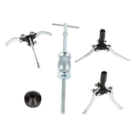 Heavy Duty 3 Jaw Slide Hammer Puller Set Built Tough For Quick Gear Bearing And Flywheel Removal, carbon steel extractors.
