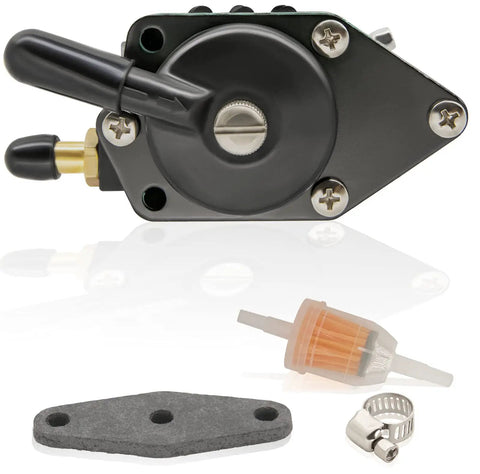 Drop In Ready Outboard Fuel Pump For 25HP Through 140HP Crosflow Engines Replaces 438559 0438559 gasket and filter kit
