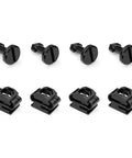 Set of 8 Honda Engine Cover Stud And Stay Grommet Kit for exterior mounting undertray and wheel arch clip fasteners, durable plastic.