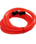 Red six-meter PVC pipe for 12V Portable Car Washer Gun High Pressure Cleaner Kit With Electric Water Pump 130 PSI