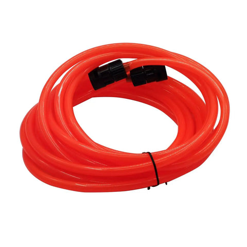 Red six-meter PVC pipe for 12V Portable Car Washer Gun High Pressure Cleaner Kit With Electric Water Pump 130 PSI