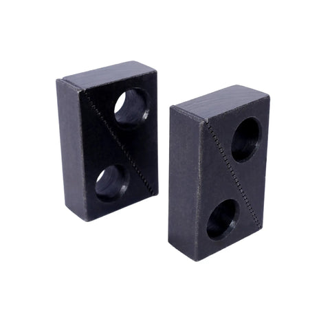 Step blocks from 58 Piece T Slot Clamp Kit For Milling And Machining, Pro Grade Heavy Duty Set With T Slot Cleaner And Tightening Wrench