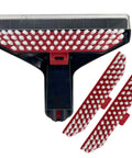 Hoover CleanSlate compatible brush attachments; red/black body with white bristles and two red replacement strips.