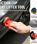 Suction Cup Dent Lifter Tool in use, designed for minor surface dents on vehicles, featuring strong suction and easy grip.