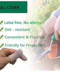 Gel Finger Protectors Silicone Fingertip Covers For All Day Finger Pain Relief From Trigger Finger Arthritis Cracking And More
