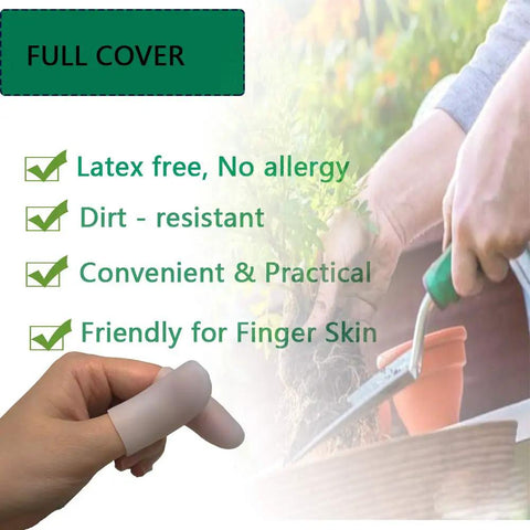 Gel Finger Protectors Silicone Fingertip Covers For All Day Finger Pain Relief From Trigger Finger Arthritis Cracking And More