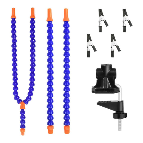 No Sweat Hella Solid Third Hand Soldering Helper With Four Bendable Upright Arms And Tough Silicone Alligator Clips components.