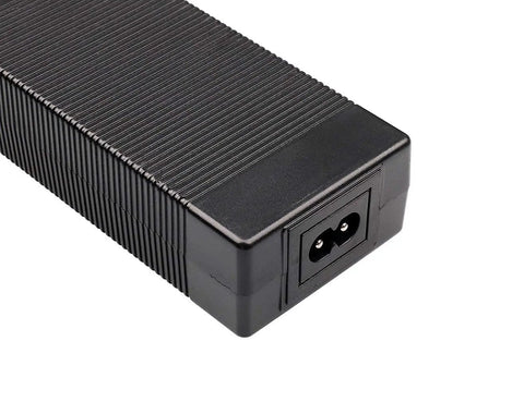 42V DC Replacement Power Adapter With 2A Output For 10S 36V Lithium Battery Packs, 5.5 x 2.1mm Plug, Not 3-Prong, side view