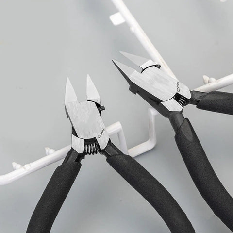 Precision Model Cutter Pliers For Puzzle Building, Diagonal Nippers Wire Cutter Set, cutting miniature plastic parts