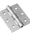 Heavy Duty Cold Rolled Steel Broad Hinges With Loose Pin, 3 By 2.5 Inch, 5 Knuckle Full Mortise Design, 2 Pack