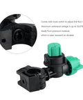 All Purpose Hose Sprayer with Adjustable Jet and Dosing Nozzle for Garden Trees and Greenhouse Care, showing clamp mount