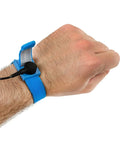 Blue Fabric ESD Wrist Strap With 6ft Ground Cord Ambidextrous Soft Band Your Go-To Grounding Gear With 1 Meg Ohm Resistor