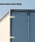 Built Tough Heavy Duty Truck Door Hinge With Galvanized Iron Carriage Shaft For Trailer Door 8.5mm Hole Diameter, Smooth Opening, Sturdy Build, Easy Install, Reliable Performance For Truck Side Doors on trailer rear door