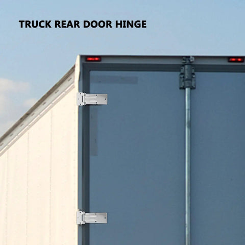Beefy Heavy Duty Truck Door Hinges With Galvanized Steel Carriage Shaft, Smooth Operation And High Hardness, Stable Structure For Truck And Carriage Side Doors, Easy Install on rear door