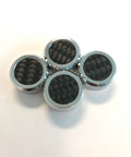 Slick Chrome License Plate Frame Screw Cover Caps With Hidden Bolt Design Adding Dope Swag To Your Ride Featuring Carbon Fiber Option