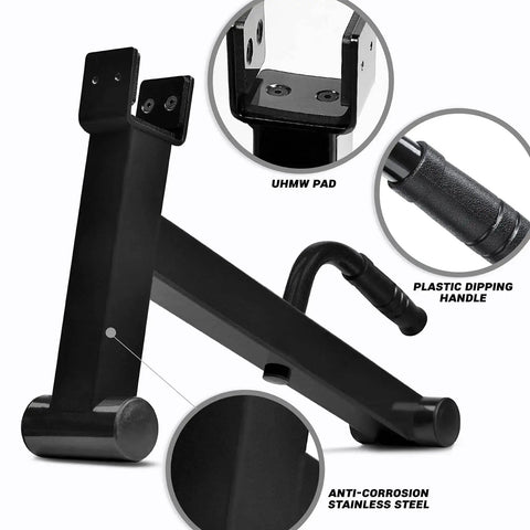 Beefy Heavy Duty Deadlift Jack Barbell Stand For Easy Plate Loading And Unloading, Ideal For Weight Training, Deadlifts, And Powerlifting, Sturdy Stainless Steel Black Finish For Heavy Plates And T Bar Rows