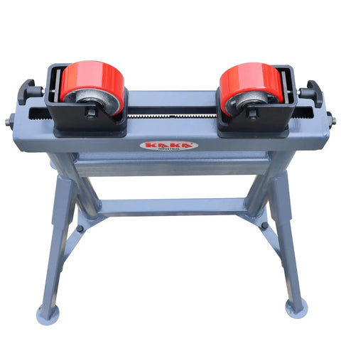 Rock Solid Heavy Duty Adjustable Pipe Roller Stand Built Tough For Welding Fabrication And Fit Up Projects Handling Up To 1100 Lbs Like A Champ With Smooth Rolling Wheels For Easy Material Movement