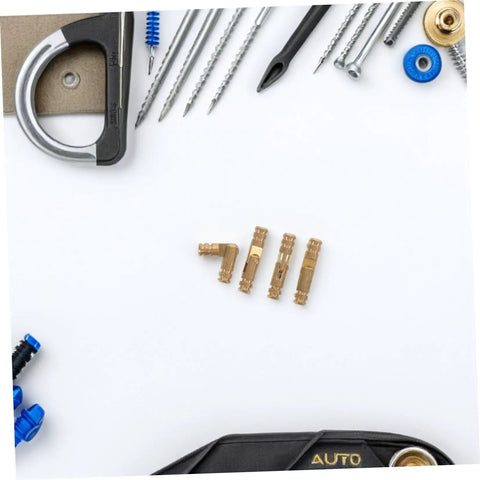 Brass Barrel Hinges For Jewelry Boxes And Keepsakes With Silent Opening Hidden Concealed Design Cylindrical Shape