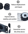 Anti-Vibration Annular Buffer Mount Set For Stihl Chainsaws 030AV 031AV 032AV 3 Piece Shock Absorber Kit with durability benefits