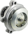 Direct Fit Engine Water Pump For Lincoln Navigator And Ford F 150 Heritage 5.4L V8 2002 Through 2006 Plus 2009, detailed view, metallic finish.